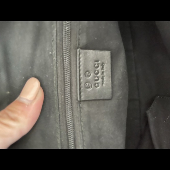 $1150 Rare GUCCI Hysteria GG Logo Top Zip Bag - Picture 6 of 10